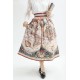 Cyans Qing Nova Totius Terrarum Orbis Geographica Ac Hydrographica Tabula Skirt(Full Payment Without Shipping)